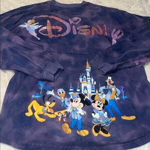 Walt Disney World 50th Anniversary Tie Dye Spirit Jersey for Adults Size XL